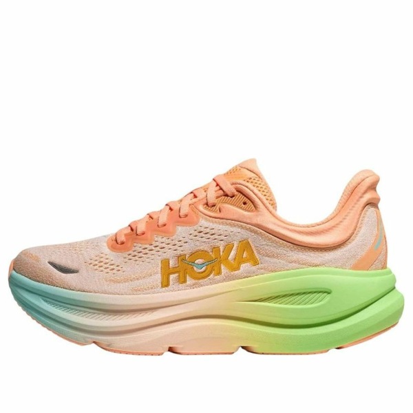 HOKA ONE ONE ホカオネオネ レディース スニーカー  【(WMNS) HOKA ONE ONE Bondi 9 \u0027Frost Pale Tangerine\u0027 1162012-FSTP】  大いさ US_5(22.0糎)