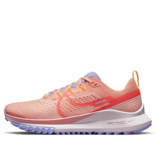 Nike ナイキ レディース スニーカー  【(WMNS) Nike React Pegasus Trail 4 \u0027Arctic Orange Purple Pulse\u0027 DJ6159-800】  大きさ US_9.5(26.5糎)