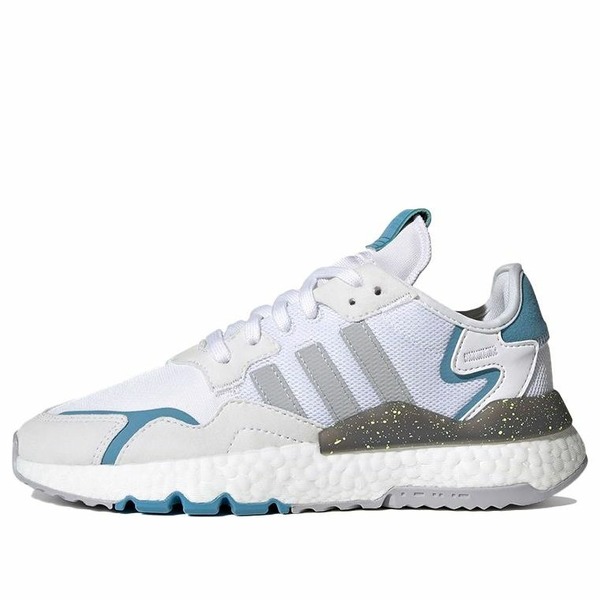 adidas アディダス レディース スニーカー  【(WMNS) adidas originals Nite Jogger Shoes White/Blue FX6904】  大きさ US_5(22.0珊)