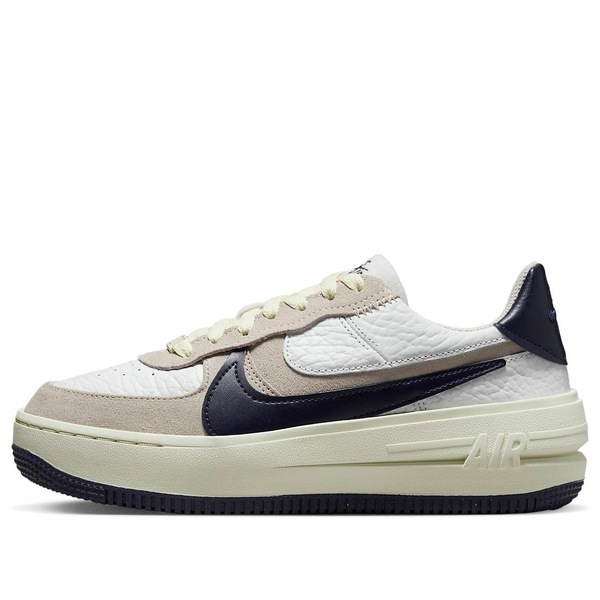 Nike ナイキ レディース スニーカー  【(WMNS) Nike Air Force 1 Low PLT.AF.ORM \u0027Summit White Navy\u0027 FB8481-100】  大いさ US_W_10.5