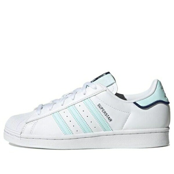 adidas アディダス レディース スニーカー 【(WMNS) adidas Superstar Shoes 'White / Almost Blue' GX1835】 サイズ US_5.5(22.5cm)｜asty