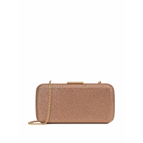 セルジオロッシ レディース クラッチペダル御徒面子 御徒面子 Secret crystal-embellished clutch bag Pink