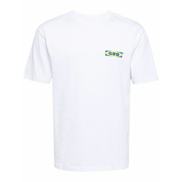 グラウンド ゼロ メンズ Tシャツ トップス Logo-print cotton t-shirt White|asty