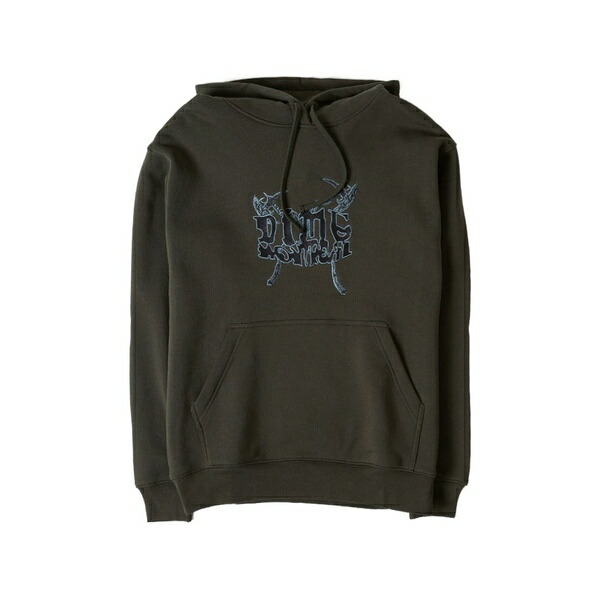 ダイム メンズ パーカー・スウェットシャツ アウター Axe hoodie Black