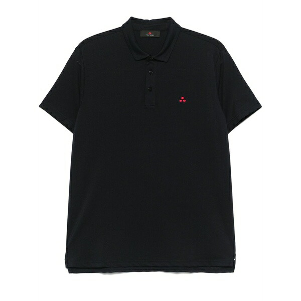 ピューテリー メンズ スポーツシャツ トップス Piqu?? polo shirt Blue