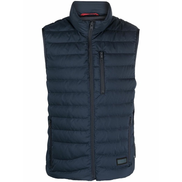 フェイ メンズ ジャケット＆ブルゾン アウター High-neck padded gilet Blue｜asty