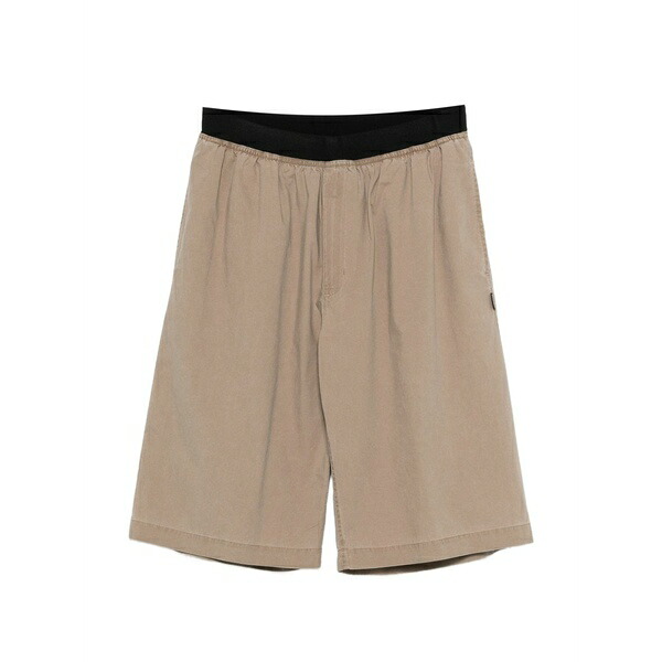 マルタンマルジェラ メンズ カジュアルパンツ ボトムス Elasticated shorts Neutrals