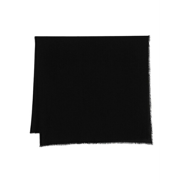 デスティン メンズ えり巻き・袈裟・えり巻き 付属物 Fringed cashmere scarf Black