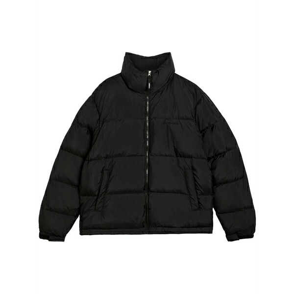 アクセルアリガト メンズ ジャケット＆ブルゾン アウター Route puffer jacket Black｜asty