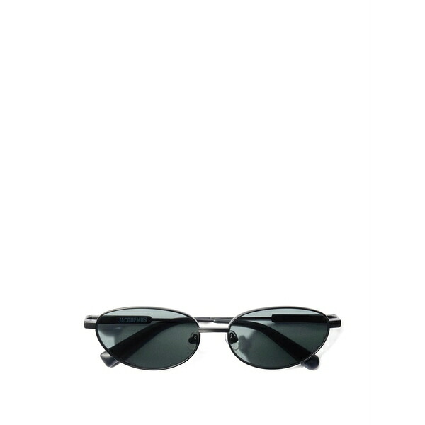ジャクエムス レディース サングラス&アイウェア アクセサリー Alba oval-frame sunglasses Black|asty