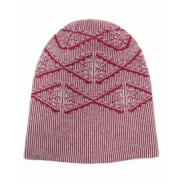 バリー メンズ かぶり笠 佩び物 Cashmere monogram beanie Pink