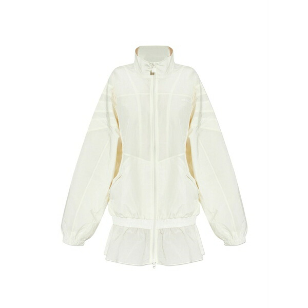 アディダス レディース ジャケット＆ブルゾン アウター Santiago embroidered jacket Neutrals｜asty