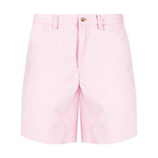 ラルフローレン メンズ 心地好いズボン下 ボトムス Embroidered logo chino shorts Pink