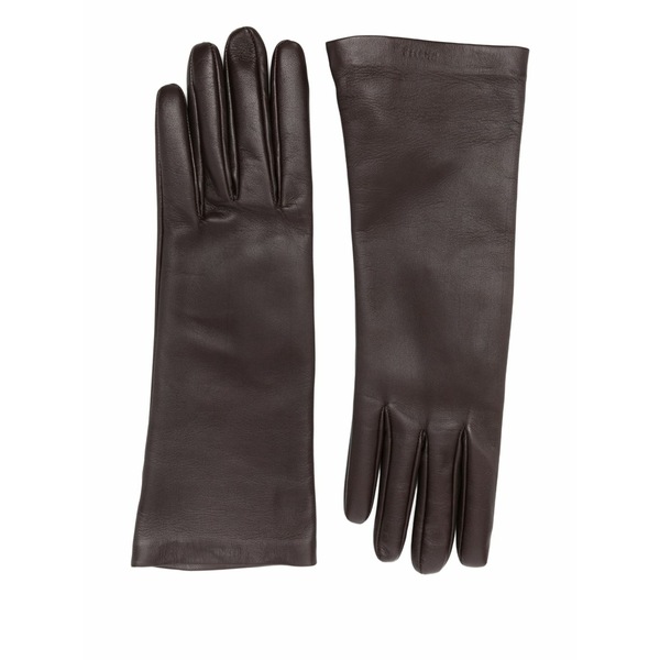 カイト レディース 手袋 アクセサリー Remo leather gloves Brown