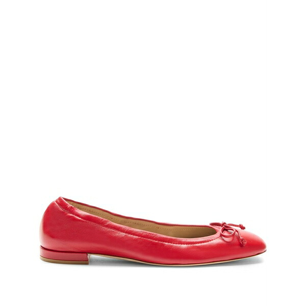 スチュアート ワイツマン レディース サンダル シューズ Bria ballet flats Red