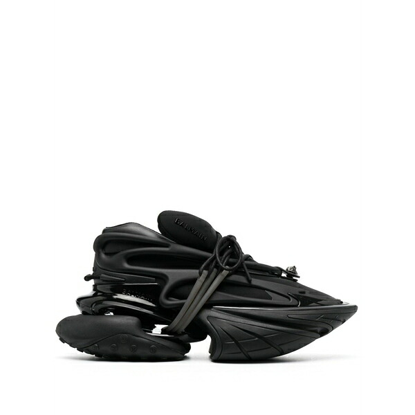 バルマン メンズ スニーカー シューズ Unicorn low-top sneakers Black｜asty