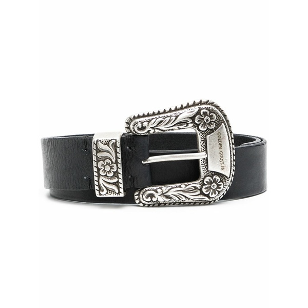 ゴールデングース レディース 三尺帯 付属物 Wild west-inspired buckled belt Black