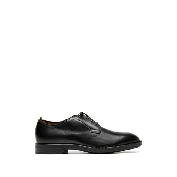 オフィチーネ 創作的 メンズ 御召しものシューズ シューズ Nappa leather derby shoes Black