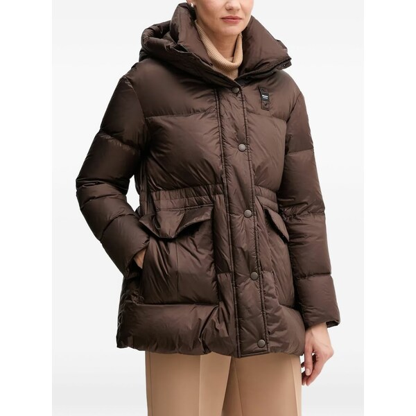 ブラウアー レディース 上衣＆上衣 アウター Hooded puffer jacket Brown