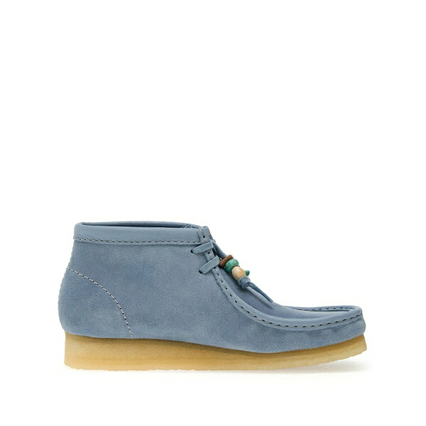 クラークス レディース ブーツ シューズ Wallabee ankle boots Blue