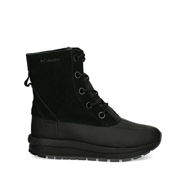コロンビア レディース ブーツ シューズ Logo-detail combat boots Black