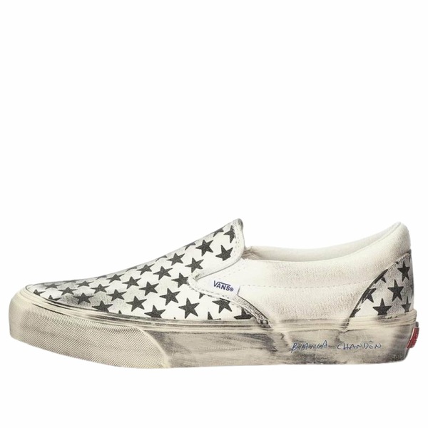 Vans バンズ メンズ スニーカー 【Vans Bianca Chandn x Classic Slip-On VLT LX 'Stressed Black' VN0A3QXYBA21】 サイズ US_6.5(24.5cm)｜asty