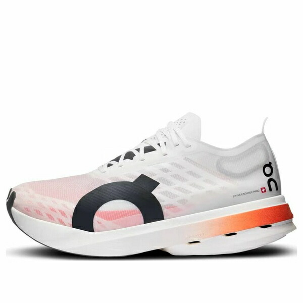 On Running オン ランニング メンズ スニーカー 【On Running Cloudboom Strike 'White Black Orange' 3ME30480462】 サイズ US_9.5(27.5cm)|asty
