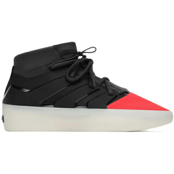 adidas アディダス メンズ スニーカー  【adidas Fear of God Athletics I Basketball Indiana Carbon】  大きさ US_10(28.0糎) Carbon/Hickory Red/Carbon