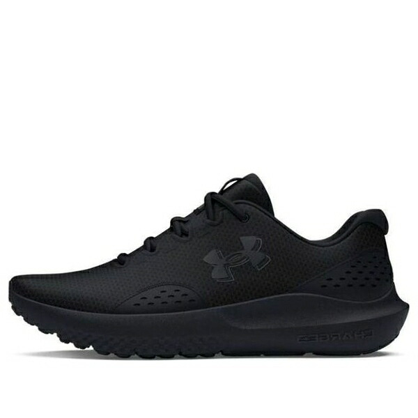 Under Armour アンダーアーマー メンズ スニーカー 【Under Armour Charged Surge 4 'Triple Black' 3027000-002】 サイズ US_11(29.0cm)|asty