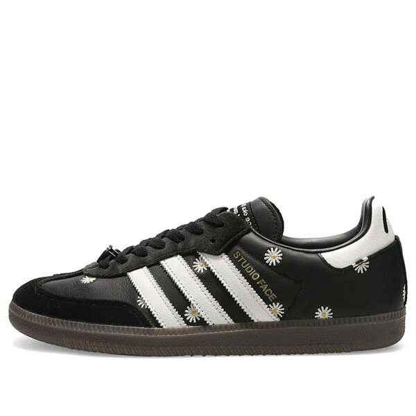 adidas アディダス メンズ スニーカー サンバ 【adidas x atmos x FACE Samba OG Embroidered Daisies H03848】  サイズ US_8.5(26.5cm)