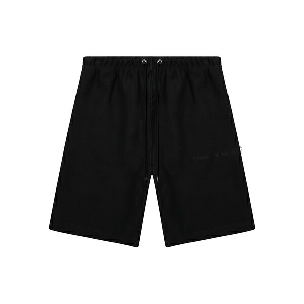アドバイザリー ゲーム盤 クリスタルズ メンズ 心地よいズボン下 ボトムス Logo-embroidered shorts Black