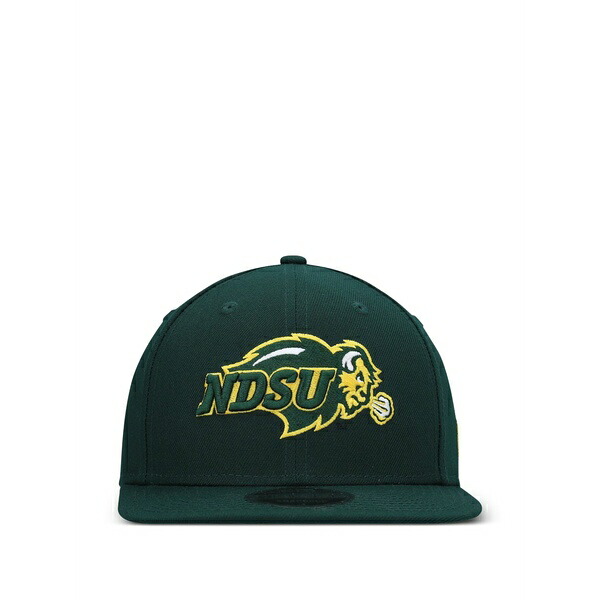 ニュー内鰓 メンズ 鳥打ち帽 付属物 9fifty north dakota state bison snapback cap Green