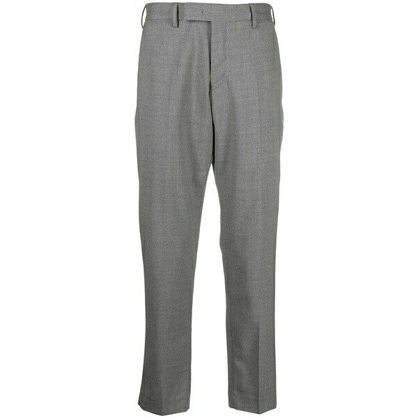 PTトリノ メンズ 心地好いズボン下 ボトムス Cropped tailored trousers Grey