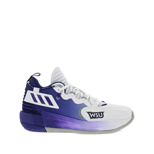 アディダス メンズ スニーカー シューズ Dame 7 extply \"weber state university\"" sneakers Purple"