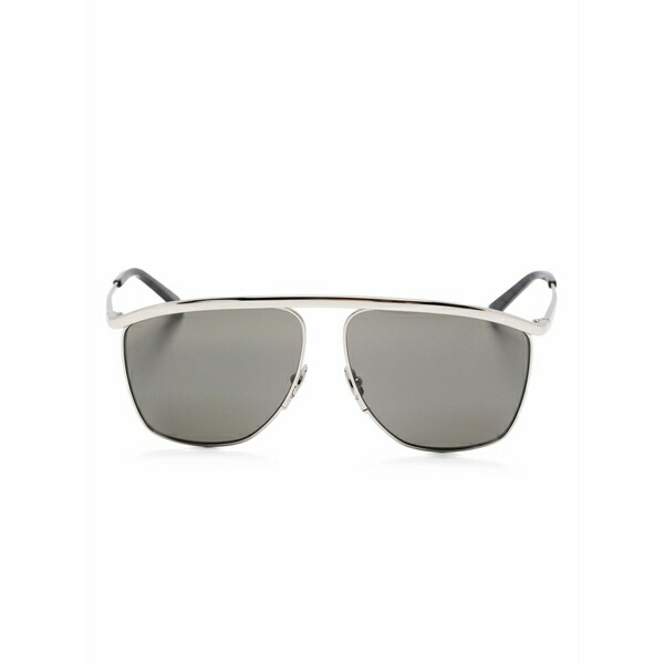 サンローラン アイウェア メンズ サングラス・アイウェア 佩び物 Victoire sunglasses Silver