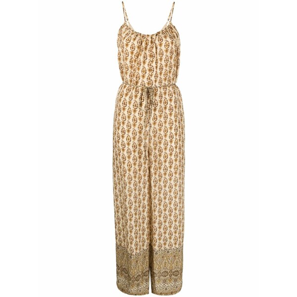ゴールドフォーク レディース 衣装 トップス Provence silk jumpsuit Neutrals