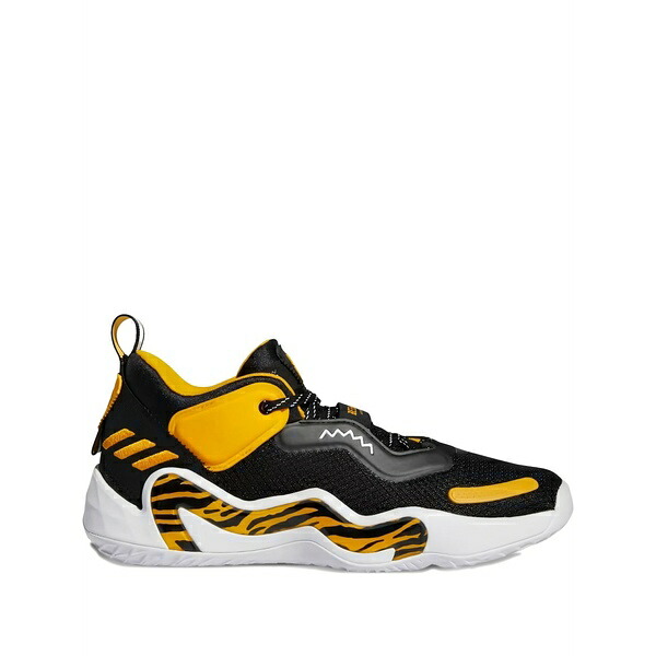 アディダス メンズ スニーカー シューズ D.o.n. issue 3 \"core black/team colleg gold/cloud white\"" sneakers Black"