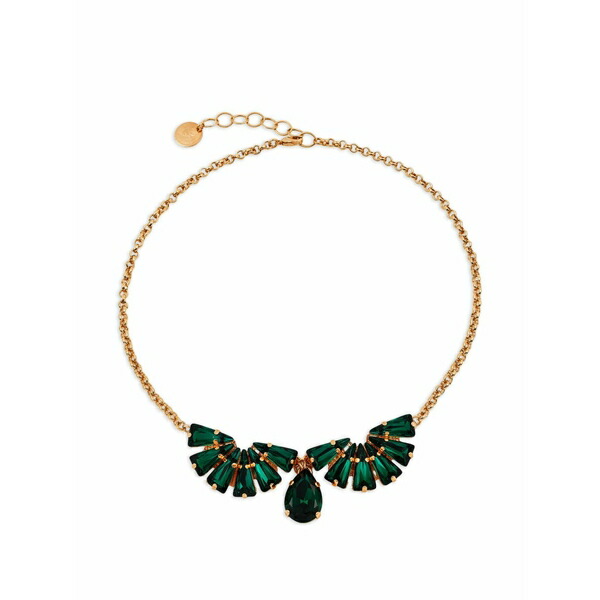 アントンヒュニス メンズ 頸飾り・チョー鉄道車両 添え物 Crystal-embellished necklace Gold