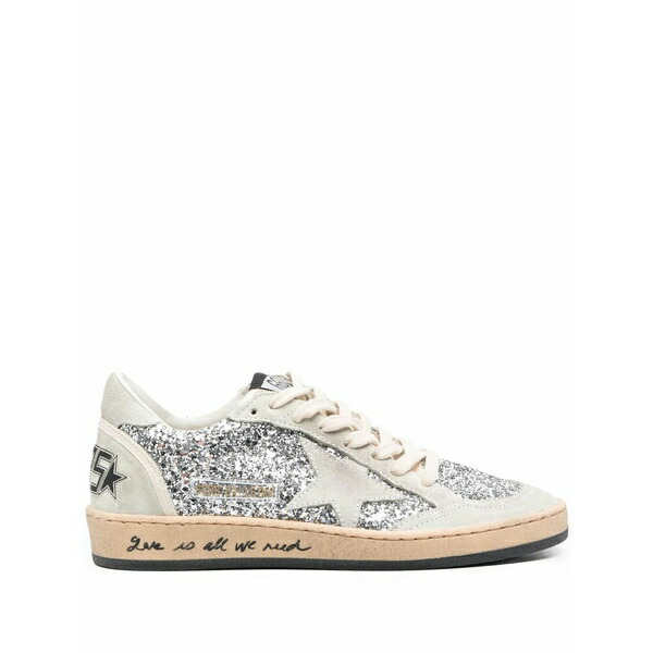 ゴールデングース レディース スニーカー シューズ Ball-star glitter low-top sneakers Neutrals