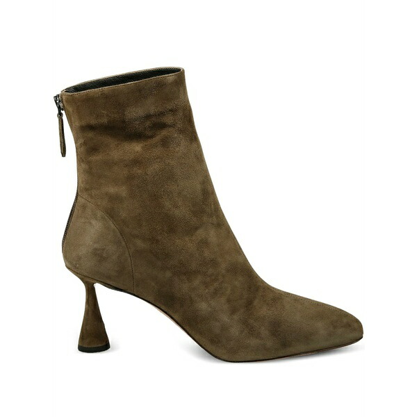 アクアズーラ レディース ブーツ シューズ Suede zip-fastening boots Green