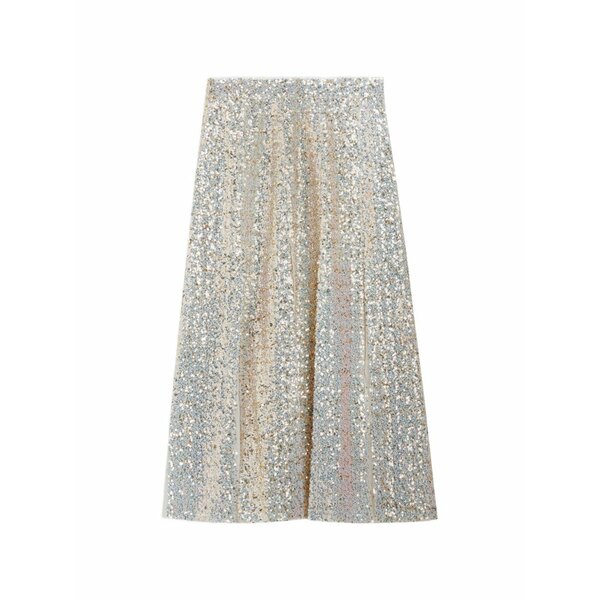 テッドベーカー レディース スコート ボトムス Kander sequin-embellished MIDI a-line skirt White