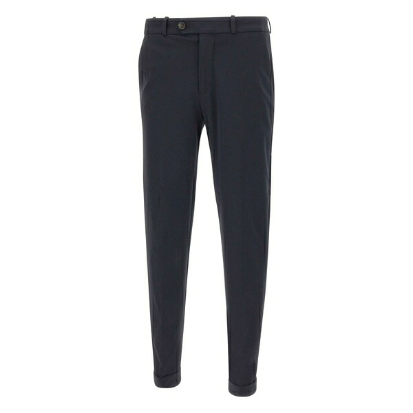 アールアールディ メンズ 心地好いズボン下 ボトムス Cuffed trousers Blue