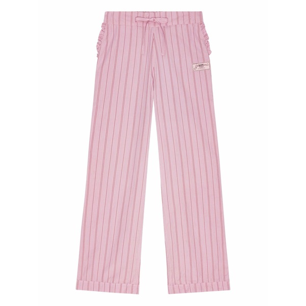ガニー レディース 心地よいズボン下 ボトムス Pinstriped trousers Pink