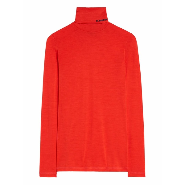 ジル・サンダー レディース ティーシャツ トップス Roll-neck t-shirt  Orange