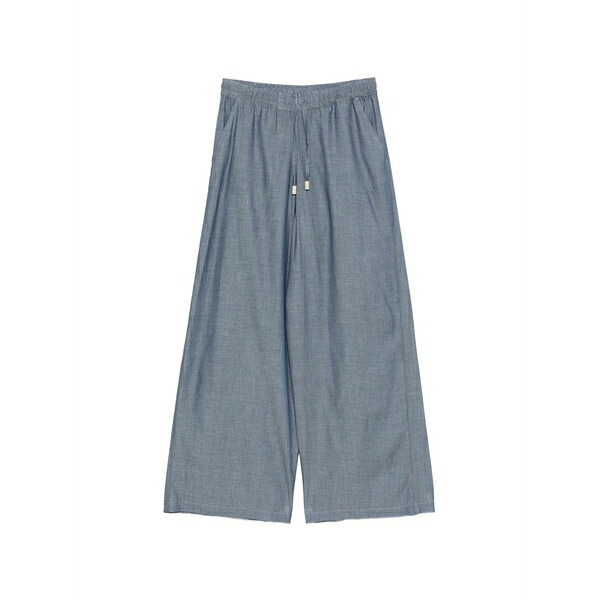 フェデーリ レディース 心地好いズボン下 ボトムス Cotton trousers0 Blue