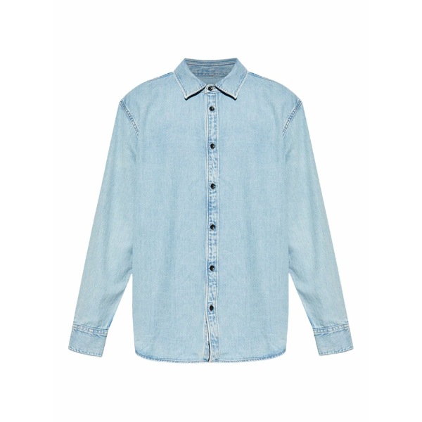 ラグアンドボーン メンズ ティーシャツ トップス Denim shirt  Blue