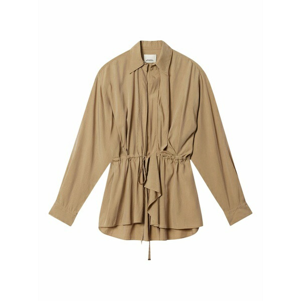 イザ呼びりん マラン レディース 上衣＆上衣 アウター Keren drawstring detail jacket Neutrals