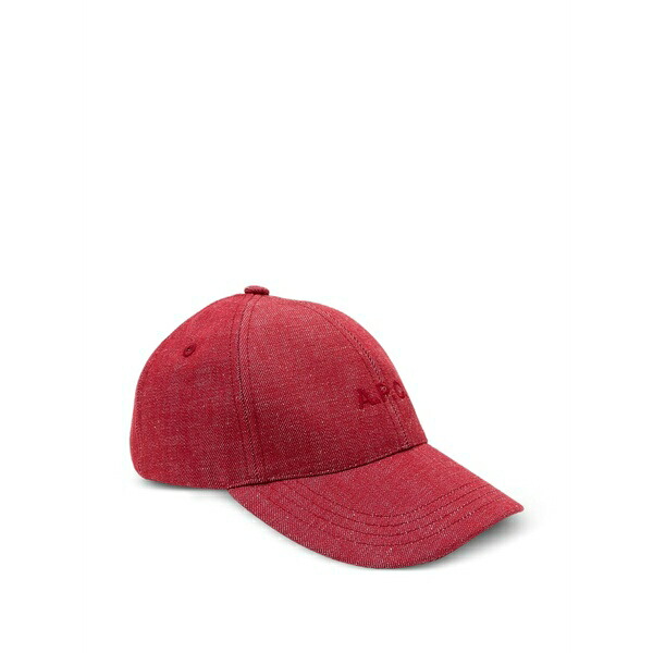 アーペーセー メンズ 鳥打ち帽 付属物 Charlie cap Red
