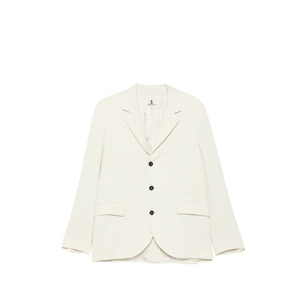 バレナ レディース 上衣＆上衣 アウター Buttoned notched blazer Neutrals