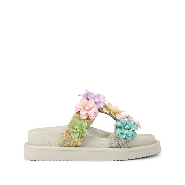 カートジェイガーロンドン レディース サンダル シューズ Orson flower sandals Neutrals